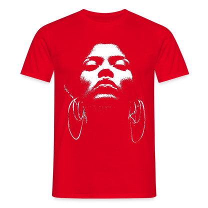 Beat Goddess, T-shirt unisex - röd