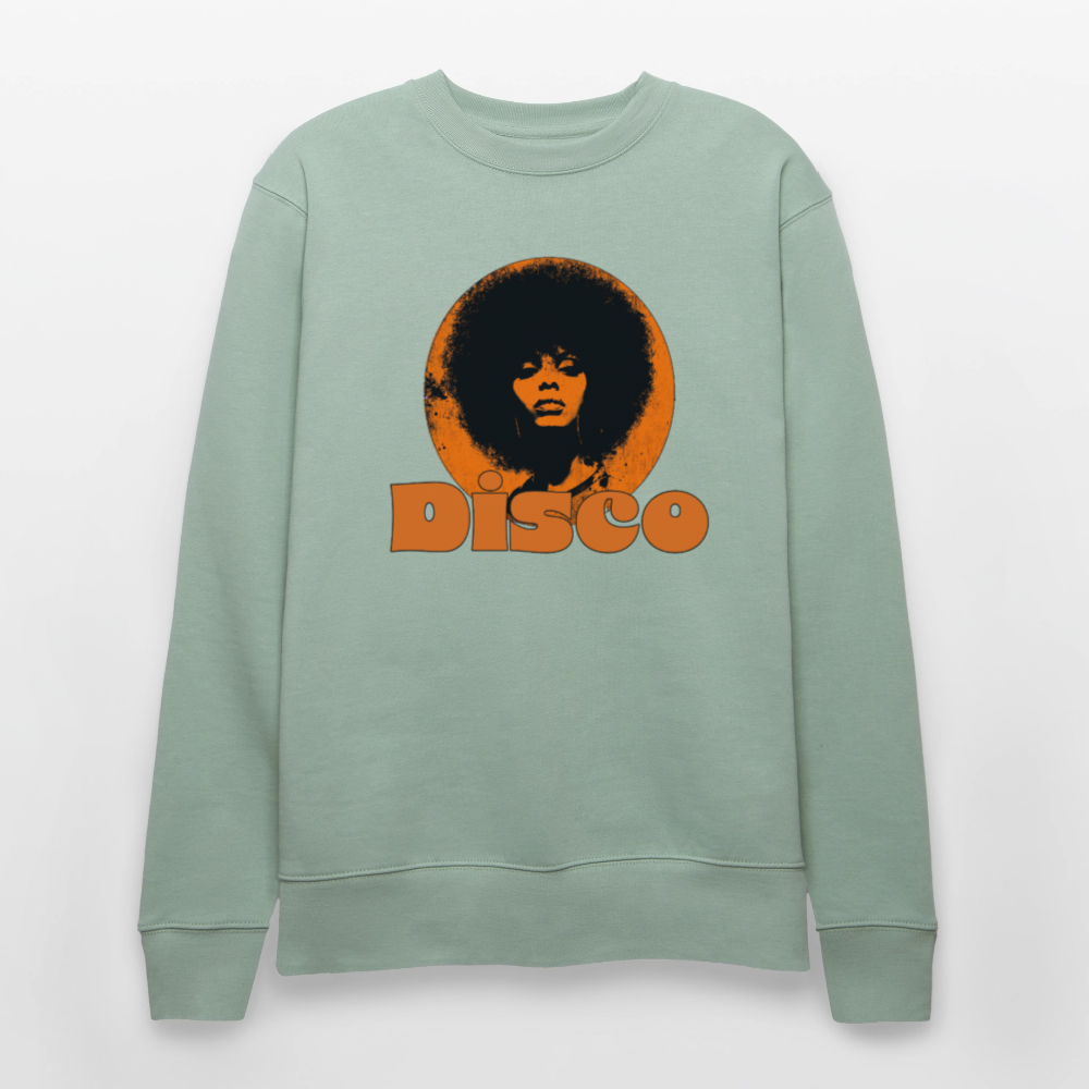 Disco Inferna, Ekologisk sweatshirt CHANGER unisex från Stanley/Stella - ljus grågrön