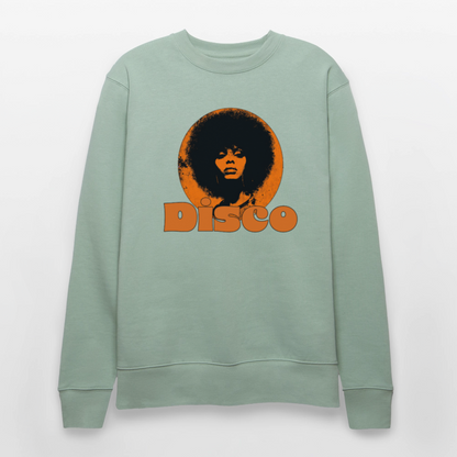 Disco Inferna, Ekologisk sweatshirt CHANGER unisex från Stanley/Stella - ljus grågrön