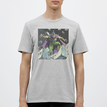 Granitus, T-shirt herr - gråmelerad