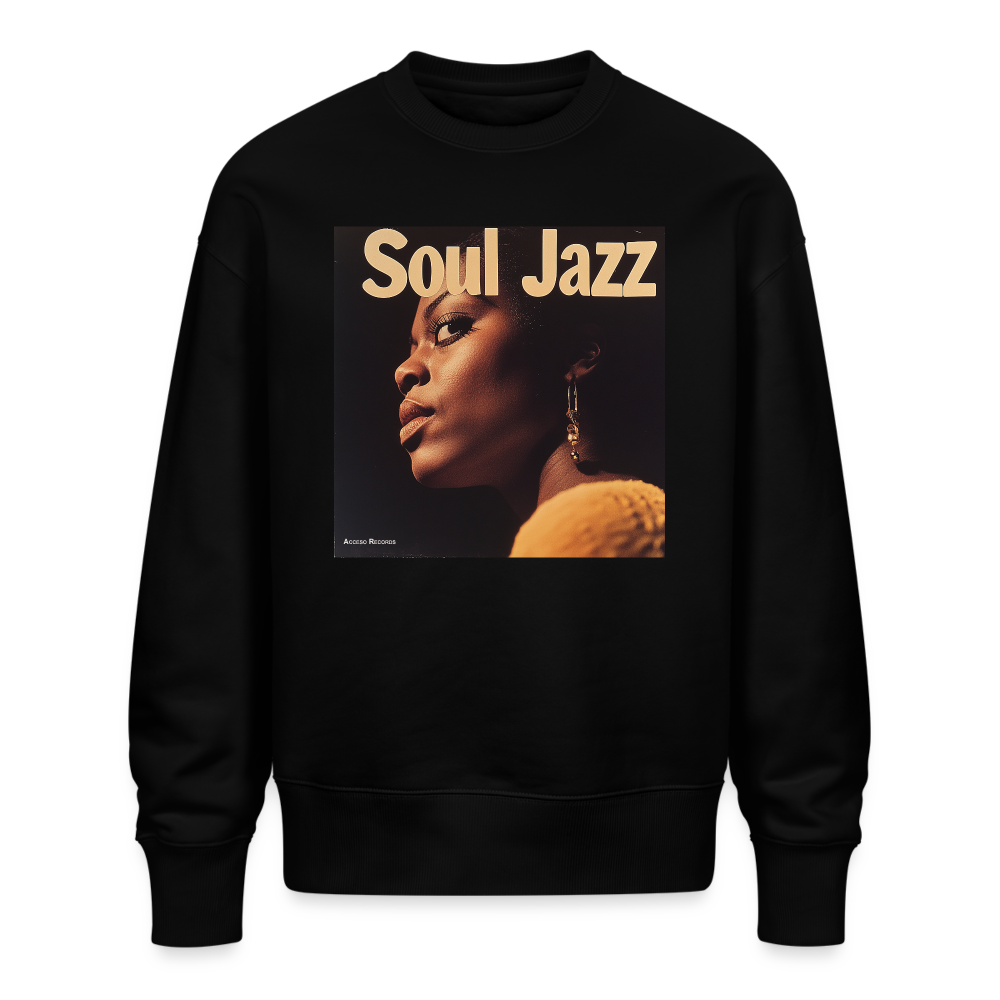 Acceso's Soul Groove: Jazz with a Beat, Ekologisk oversizetröja RADDER unisex från Stanley/Stella - svart