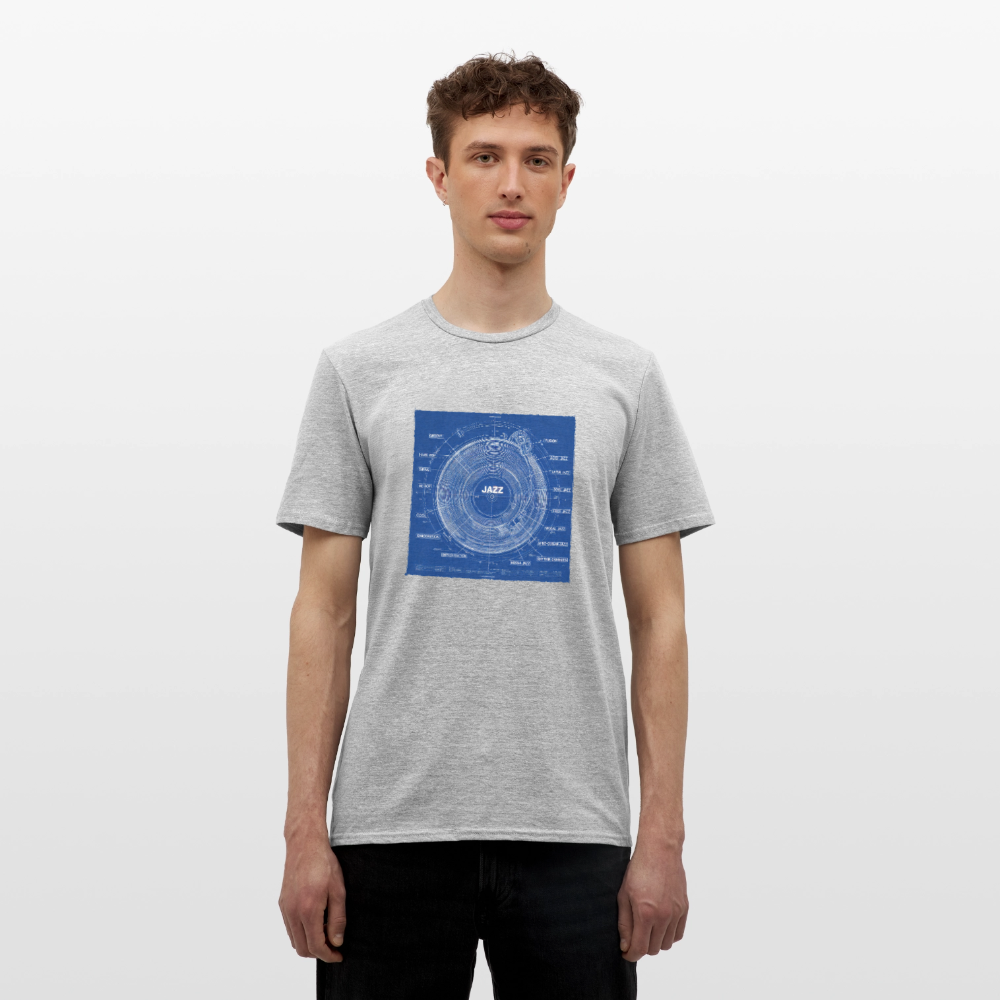 Kind of Blueprint, T-shirt unisex - gråmelerad