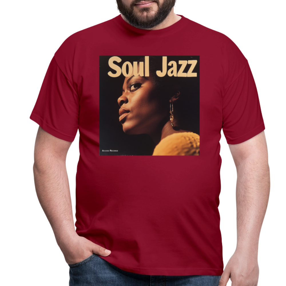 Acceso's Soul Groove: Jazz with a Beat, T-shirt herr - tegelröd