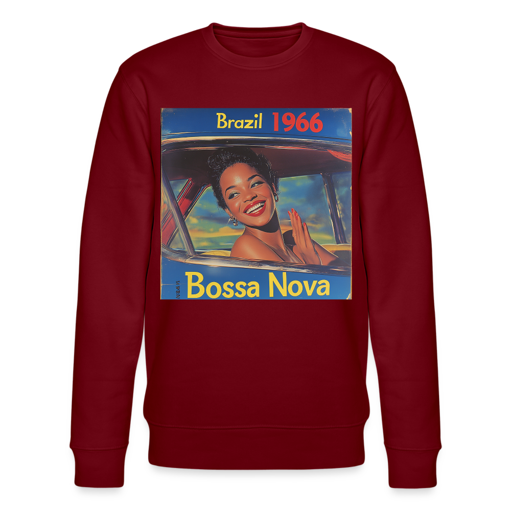 Isabela Costa, brazil 1966, Ekologisk sweatshirt CHANGER unisex från Stanley/Stella - vinröd