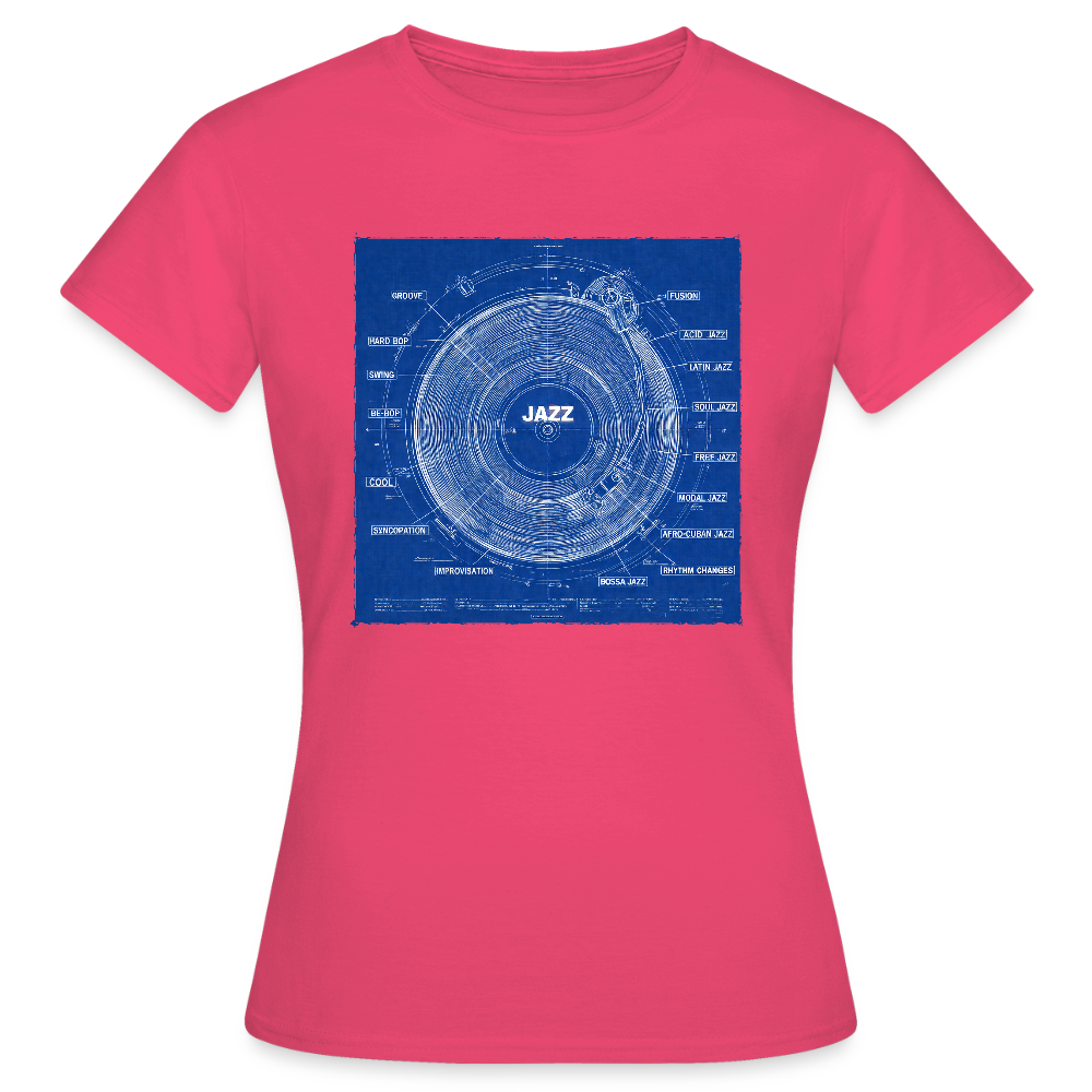 Kind of Blueprint, T-shirt dam - azalea