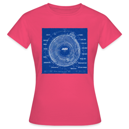 Kind of Blueprint, T-shirt dam - azalea