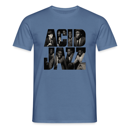 80s Club Jazzdance, T-shirt herr - duvblå 