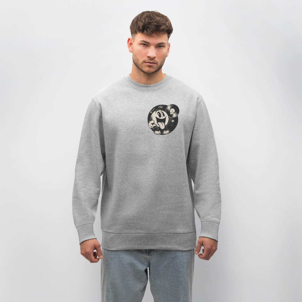 Groove Chaser, Ekologisk sweatshirt CHANGER unisex från Stanley/Stella - gråmelerad