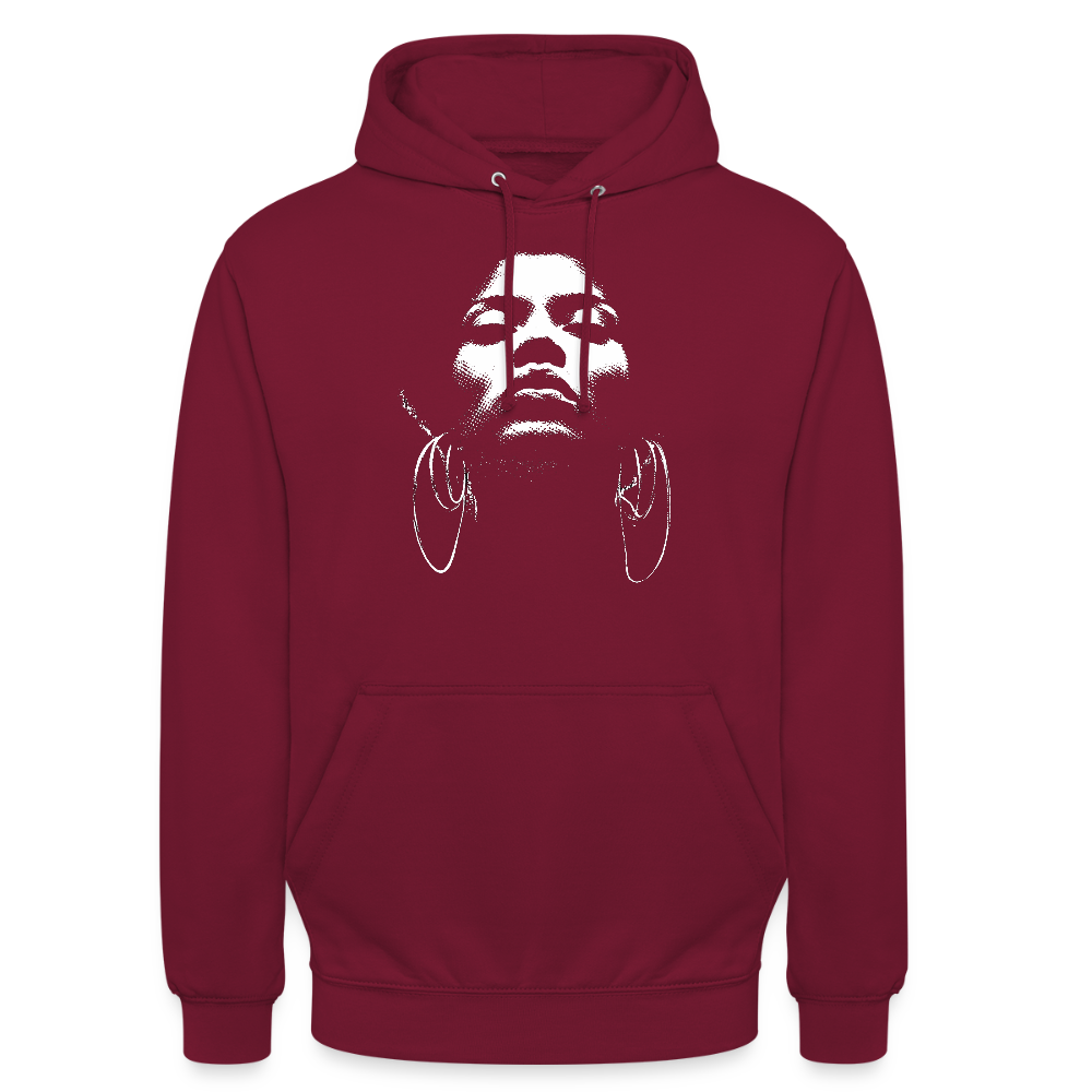 Beat Goddess, Luvtröja unisex - bordeaux