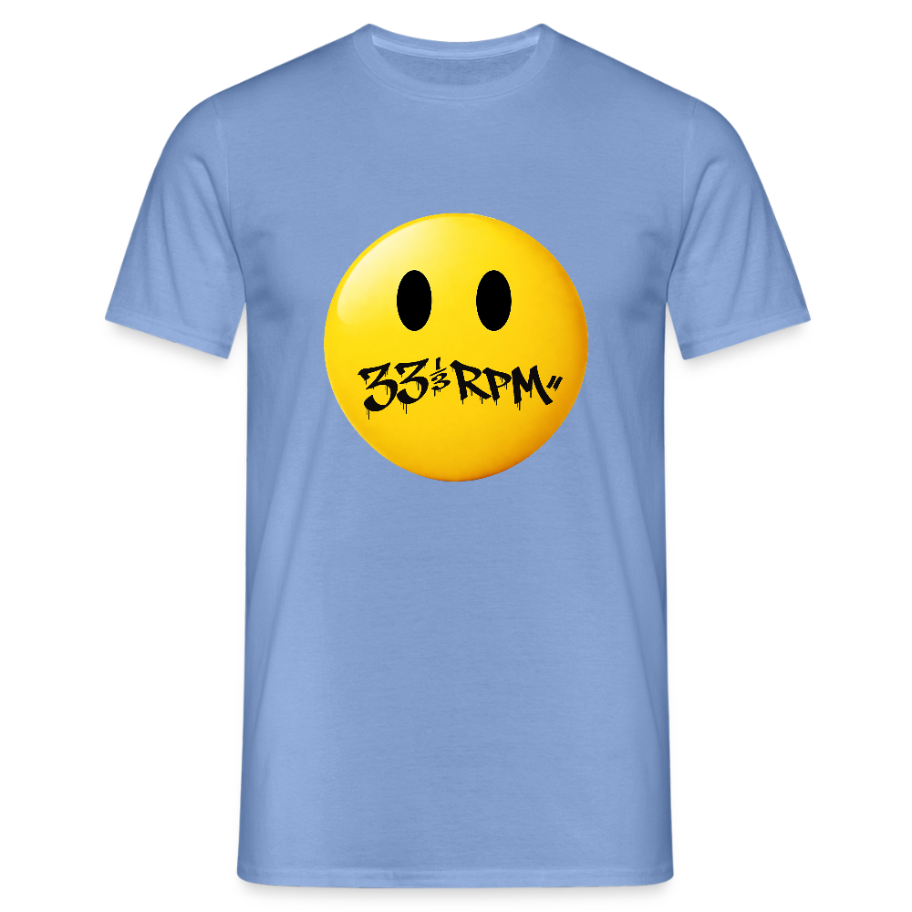 Turntable Grin, T-shirt unisex - carolina blue
