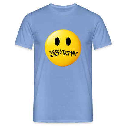 Turntable Grin, T-shirt unisex - carolina blue