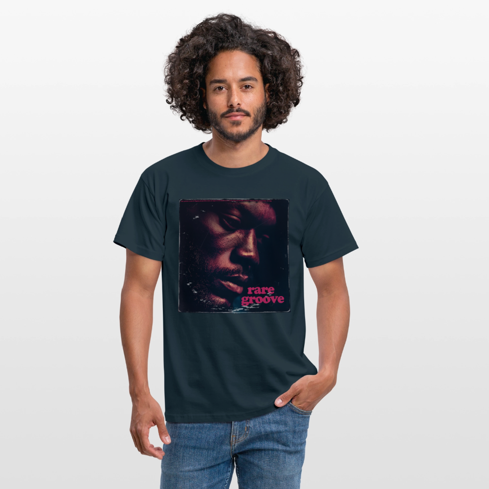 Groove Rare, T-shirt unisex - marinblå