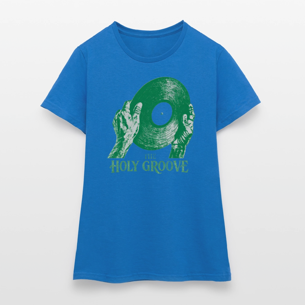 The Holy Groove, T-shirt dam - royalblå