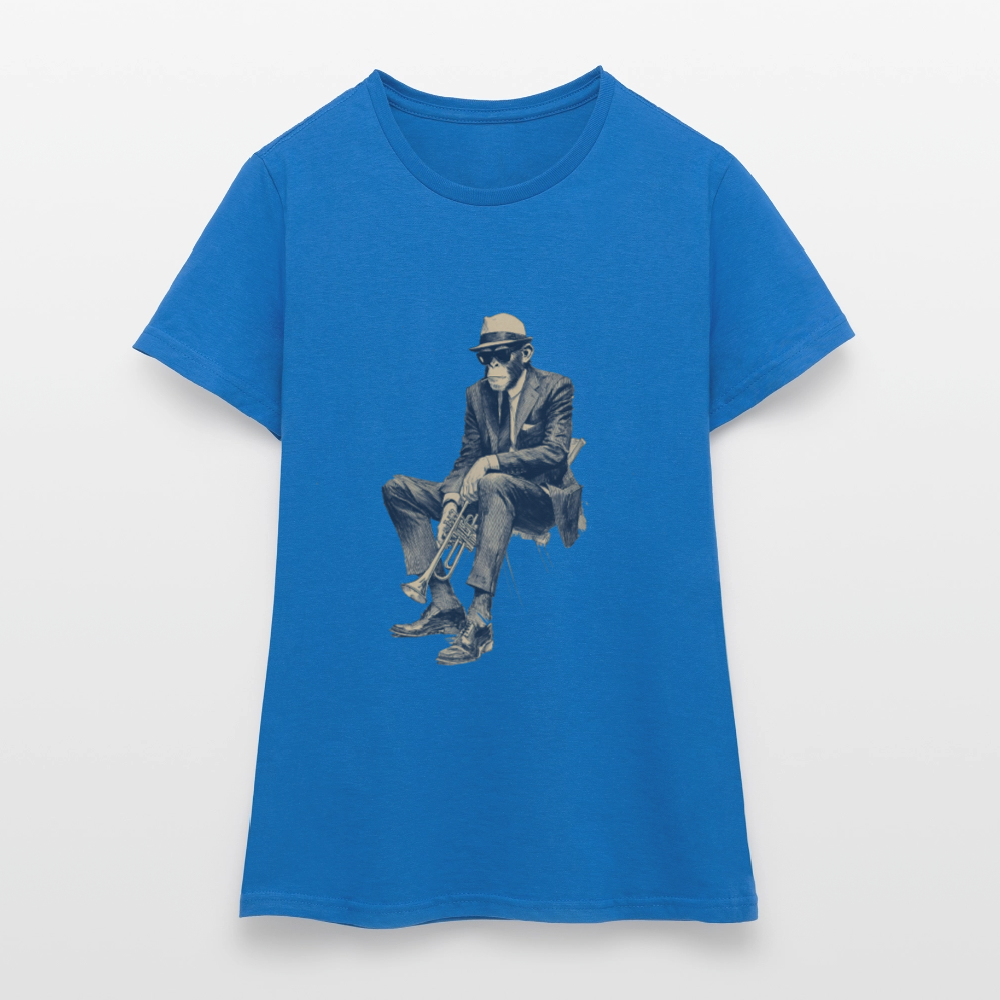 Be-Bop Monkey Business - royalblå