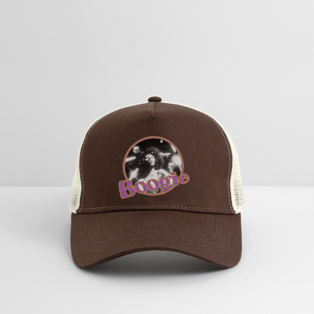 Electric Groove, Trucker Cap - brun/beige