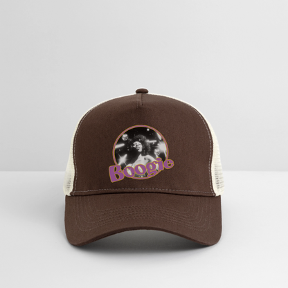 Electric Groove, Trucker Cap - brun/beige
