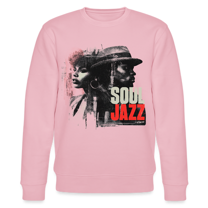 Soul Jazz Experience, Ekologisk sweatshirt CHANGER unisex från Stanley/Stella - ljusrosa