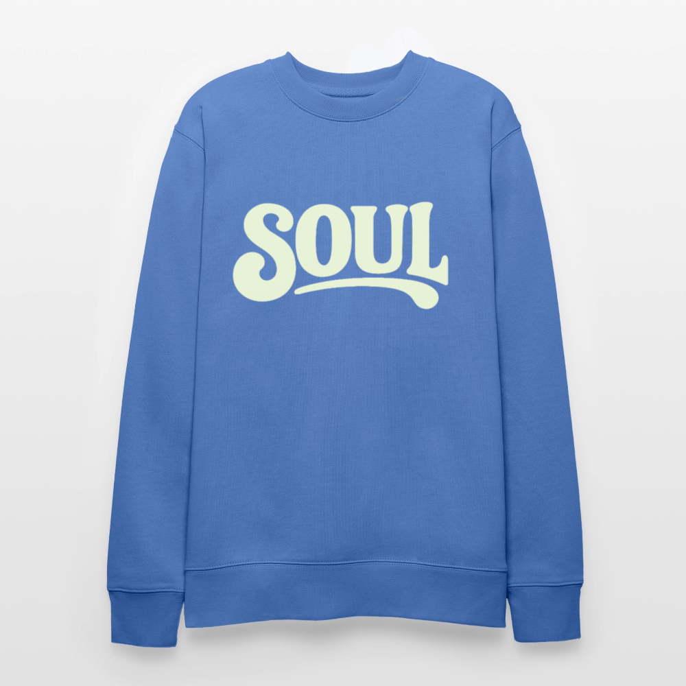 All About Soul, Ekologisk sweatshirt CHANGER unisex från Stanley/Stella - blå