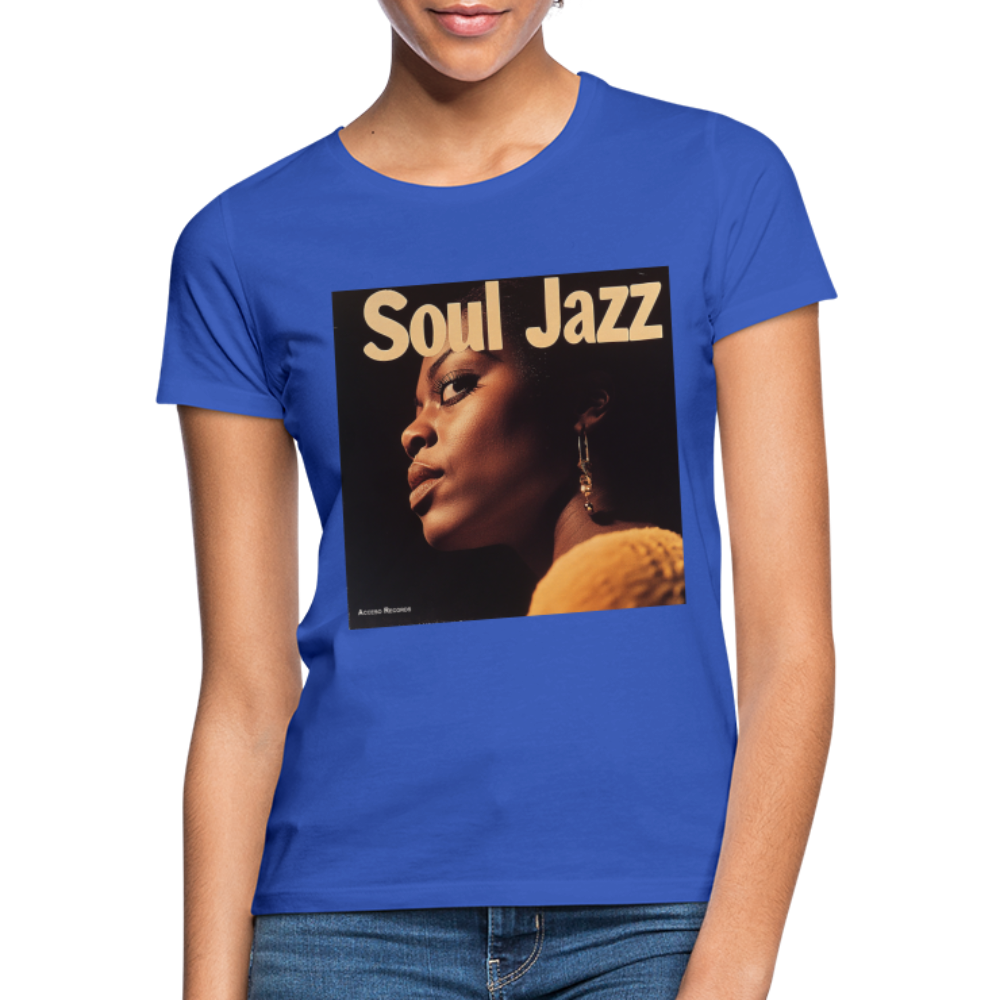 Acceso's Soul Groove: Jazz with a Beat, T-shirt dam - royalblå