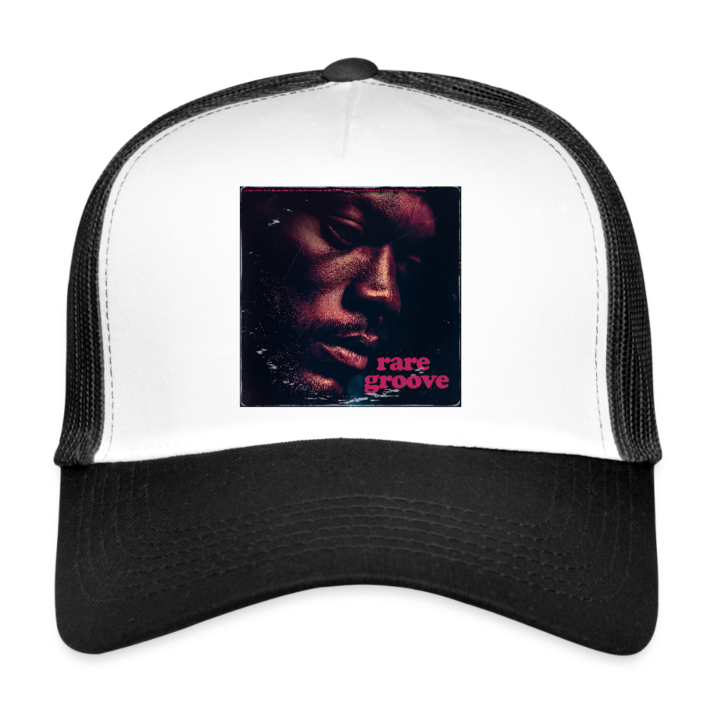Groove Dust, Trucker Cap - vit/svart