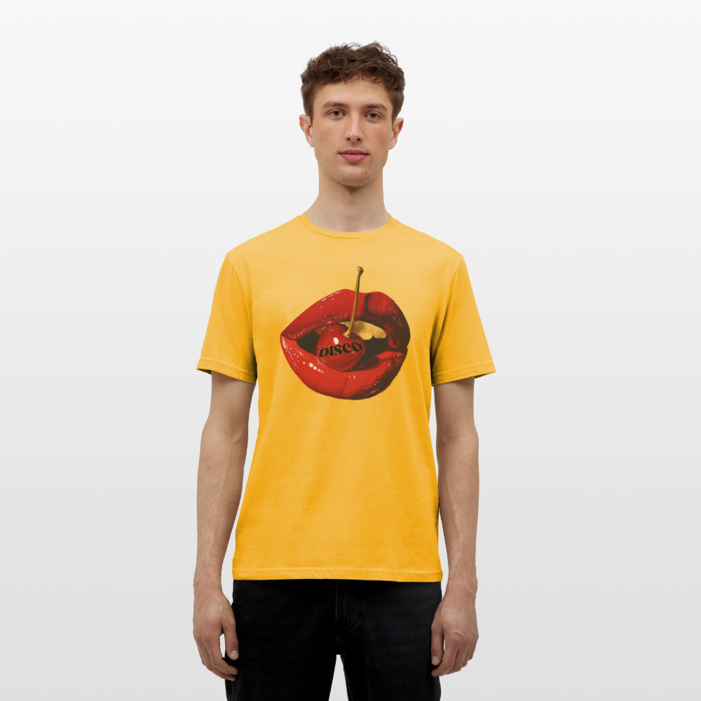 Taste of Disco, T-shirt unisex - gul