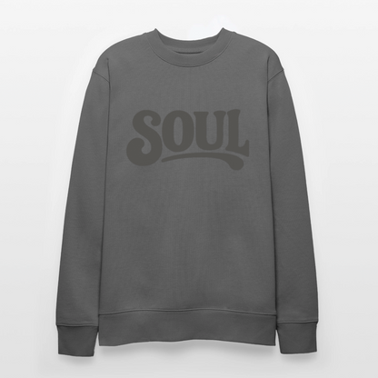 All About Soul, Ekologisk sweatshirt CHANGER unisex från Stanley/Stella - kolgrå