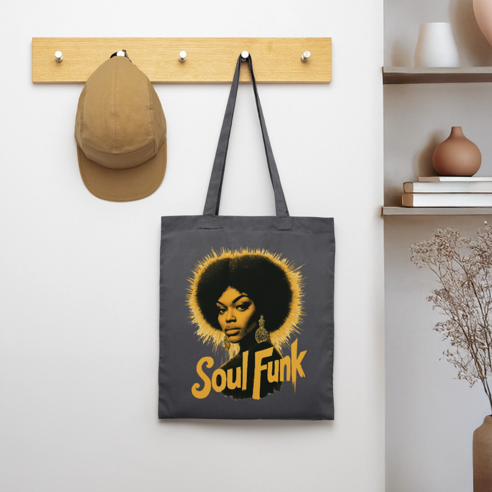 Soul Funk, Tygväska - grafitgrå