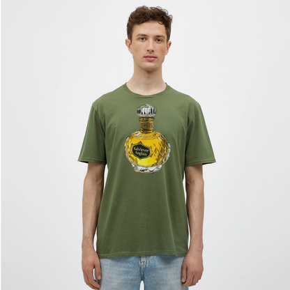 Eau de Perfume, T-shirt herr - Militärgrön