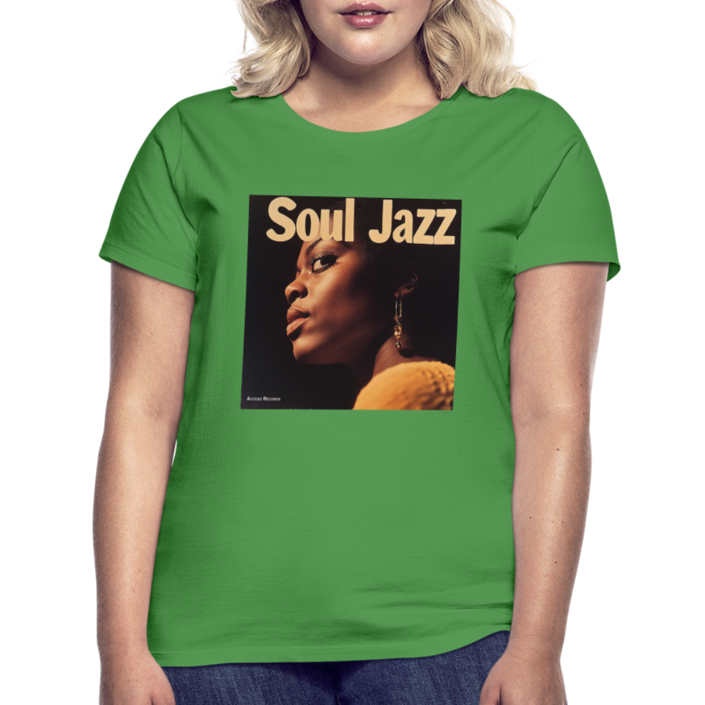 Acceso's Soul Groove: Jazz with a Beat, T-shirt dam - kellygrön