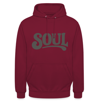 All About Soul, Luvtröja unisex - bordeaux