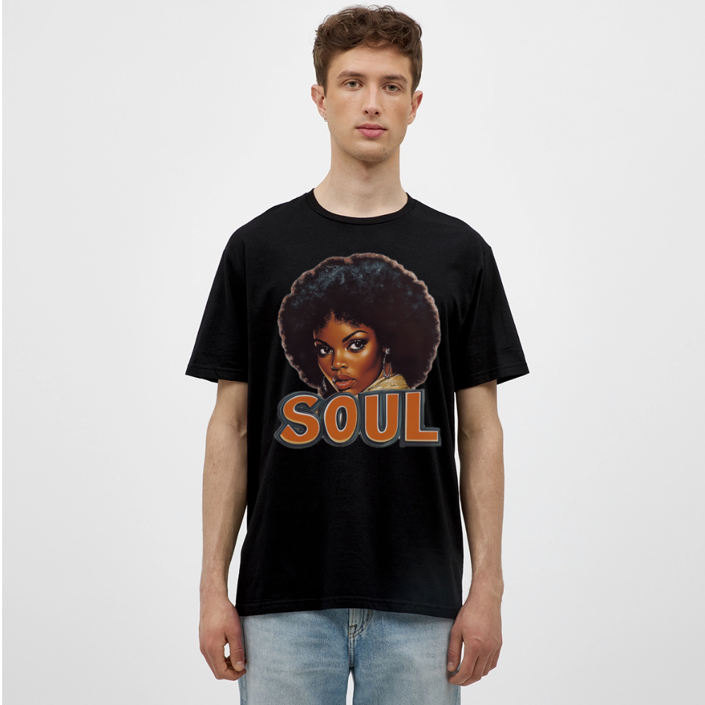 Soulful Vibes, T-shirt herr - svart