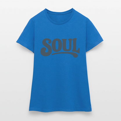 All About Soul, T-shirt dam - royalblå