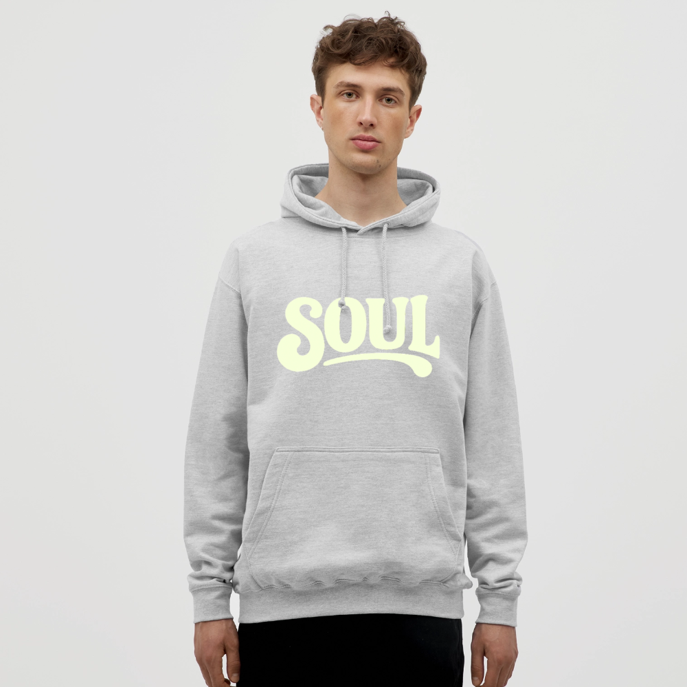 All About Soul, Luvtröja unisex - ljusgråmelerad