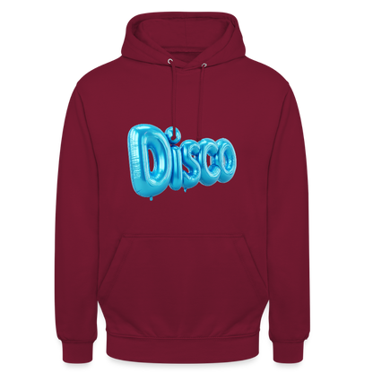 Pump the Disco, Luvtröja unisex - bordeaux