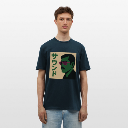 Nippon Sound, T-shirt unisex - marinblå