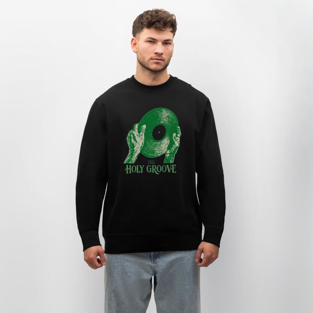 The Holy Groove, Ekologisk sweatshirt CHANGER unisex från Stanley/Stella - svart