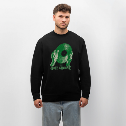 The Holy Groove, Ekologisk sweatshirt CHANGER unisex från Stanley/Stella - svart