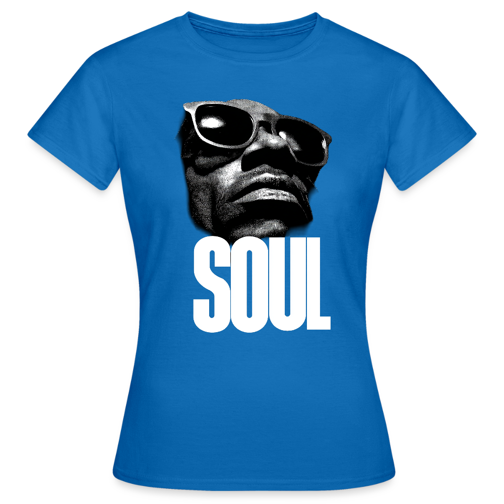 Soul Frequency,  T-shirt dam - royalblå