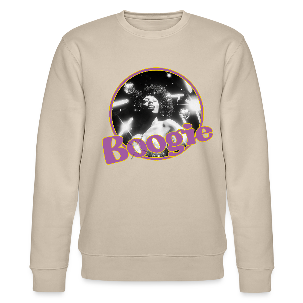 Electric Groove, Ekologisk sweatshirt CHANGER unisex från Stanley/Stella - beige