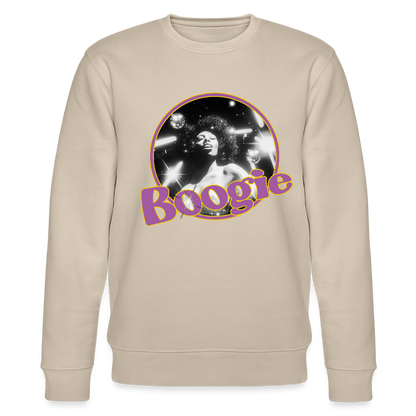 Electric Groove, Ekologisk sweatshirt CHANGER unisex från Stanley/Stella - beige