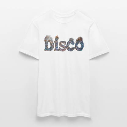 Star Dust, fades.T-shirt herr - vit