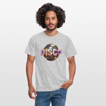 Disco Dreamscape, T-shirt herr - gråmelerad