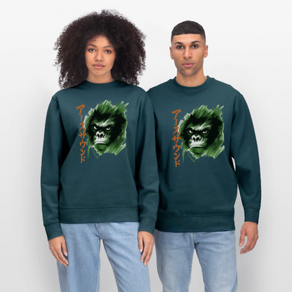 Earth Sound, Ekologisk sweatshirt CHANGER unisex från Stanley/Stella - mörk petrol