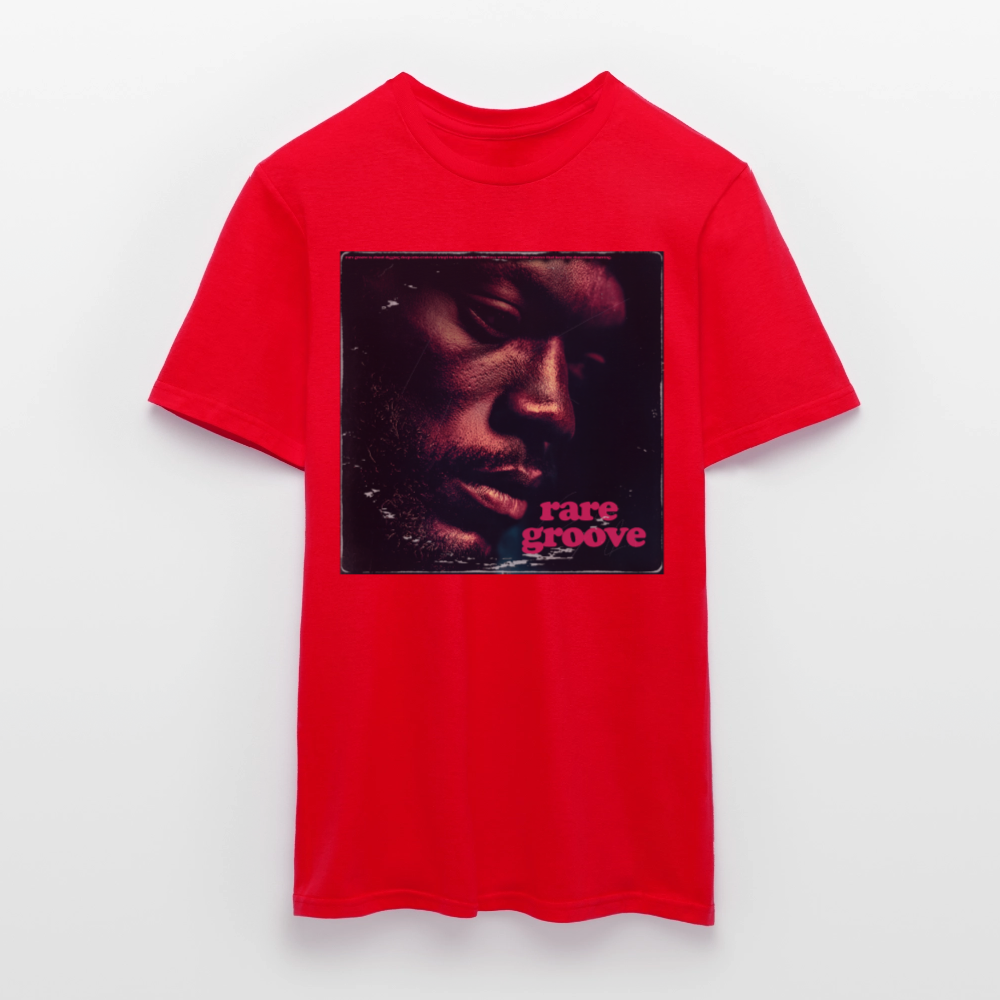 Groove Rare, T-shirt unisex - röd