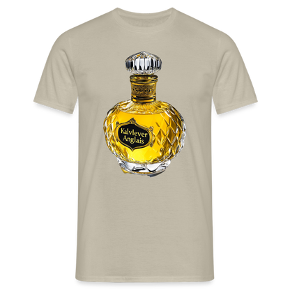 Eau de Perfume, T-shirt herr - sandbeige