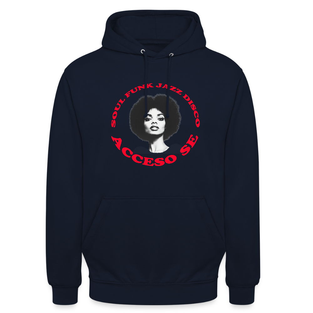 Where Music Lives – Powered by Acceso Family, Luvtröja unisex - marinblå