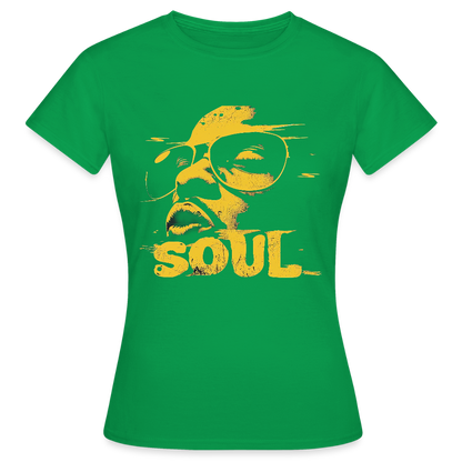 Funky Soul, T-shirt dam - kellygrön