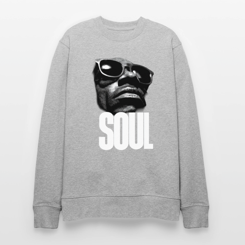 Soul Frequency, Ekologisk sweatshirt CHANGER unisex från Stanley/Stella - gråmelerad