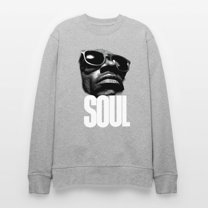 Soul Frequency, Ekologisk sweatshirt CHANGER unisex från Stanley/Stella - gråmelerad