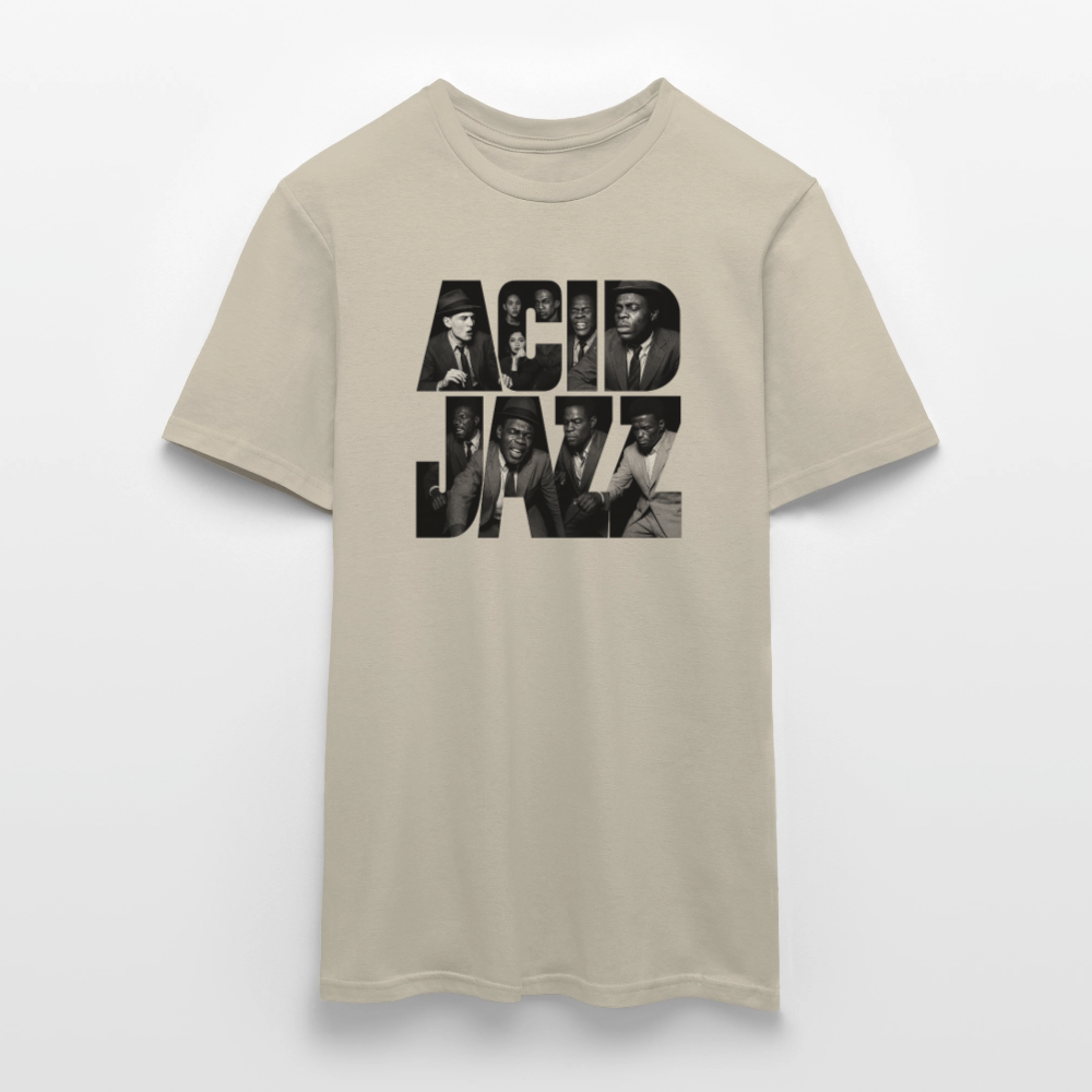 80s Club Jazzdance, T-shirt herr - sandbeige